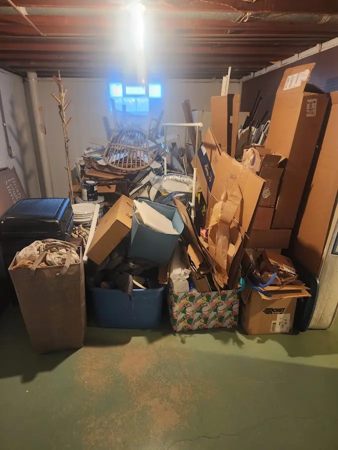 Roll-off dumpster container at job site for Construction Dumpster Rental in Spring Hill